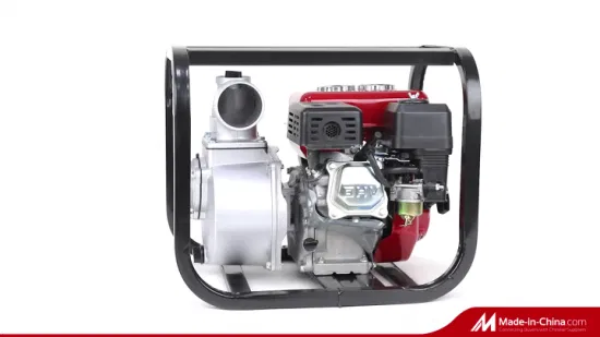 Pompe à eau propre de moteur à essence refroidi par air de 6,5 HP